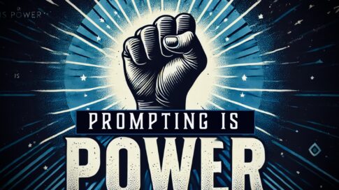 prompting is power poster. The Silver Academy.